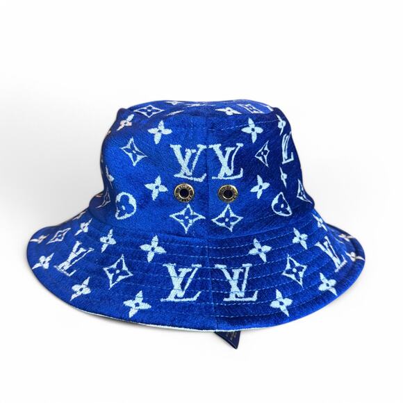 Louis Vuitton LV Match Reversible Bucket Hat NEW - Picture 4 of 12